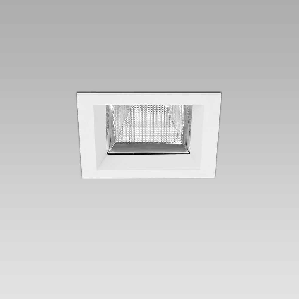 LUMI-Q1, squared recessed spotlight