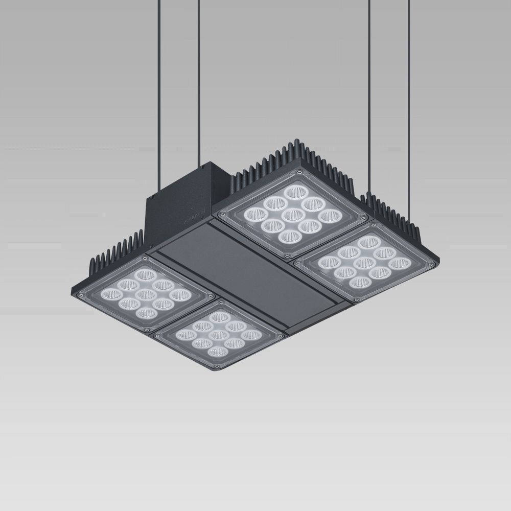 Foodlight for the illuminattion of large areas, featuring high lighting performance-NADIR