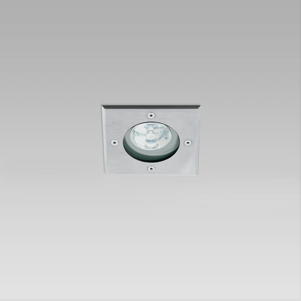 RAY110 squared trim stainless steel